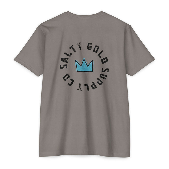 Salty Gold Crown T-Shirt — Vintage Logo Tee
