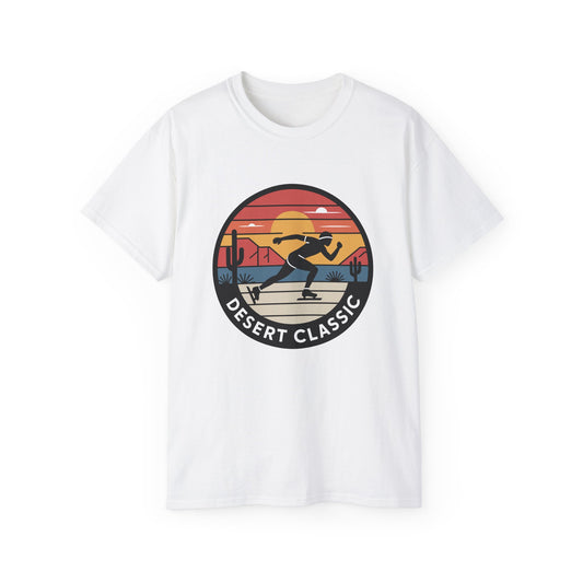 Desert Classic Unisex Ultra Cotton Tee, Casual Wear, Sports Shirt, Gift for Athletes, Team Spirit, Event T-Shirt