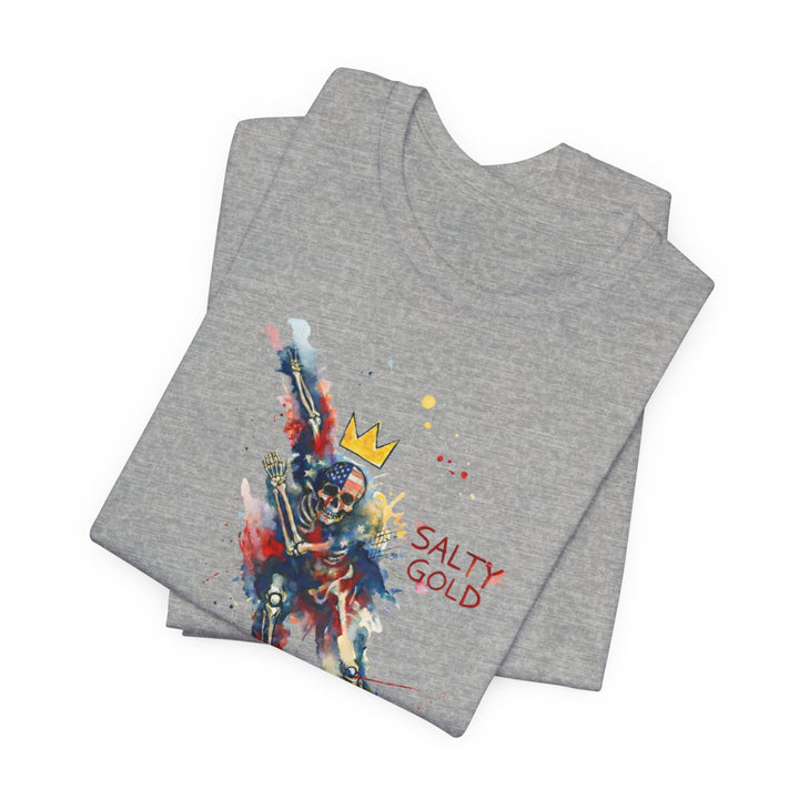SALTY GOLD // LONG TRACK SKELETON TEE