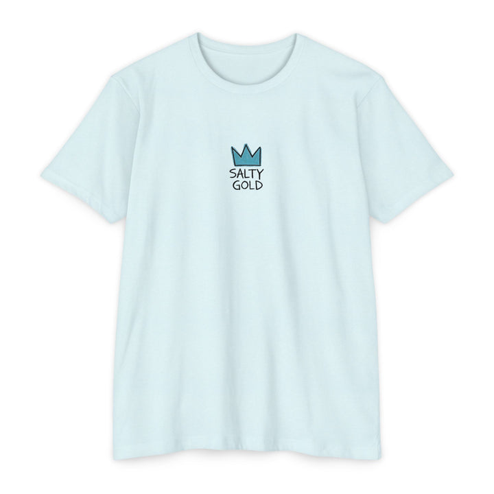 Salty Gold Crown T-Shirt — Vintage Logo Tee