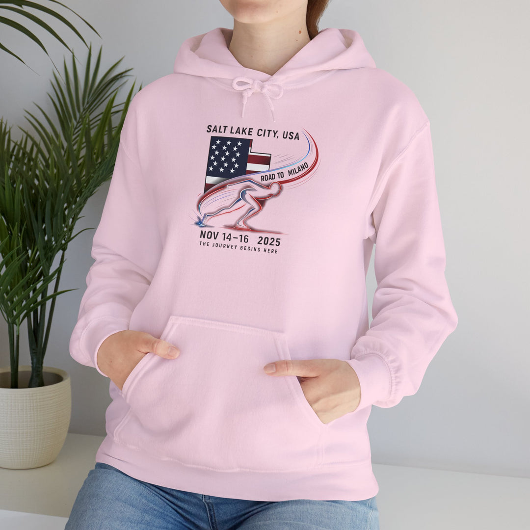 Salt Lake City 2025 Hoodie - Printify | Salty Gold Supply Co.