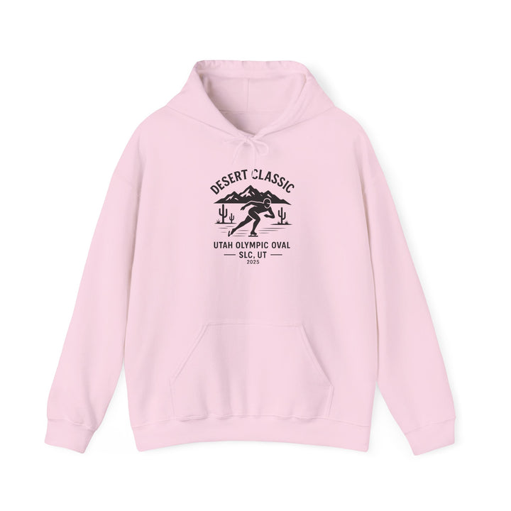 Speed Skating Desert Classic Hoodie - Salt Lake City Utah - Printify | Salty Gold Supply Co.