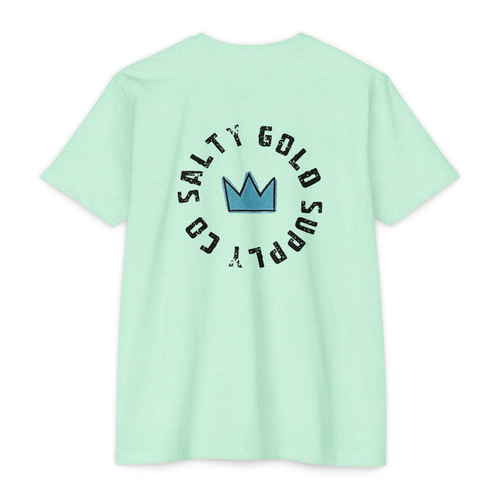 Salty Gold Crown T-Shirt — Vintage Logo Tee