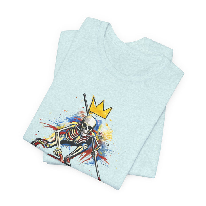 SALTY GOLD // SKELETON CURLING SWEEP TEE