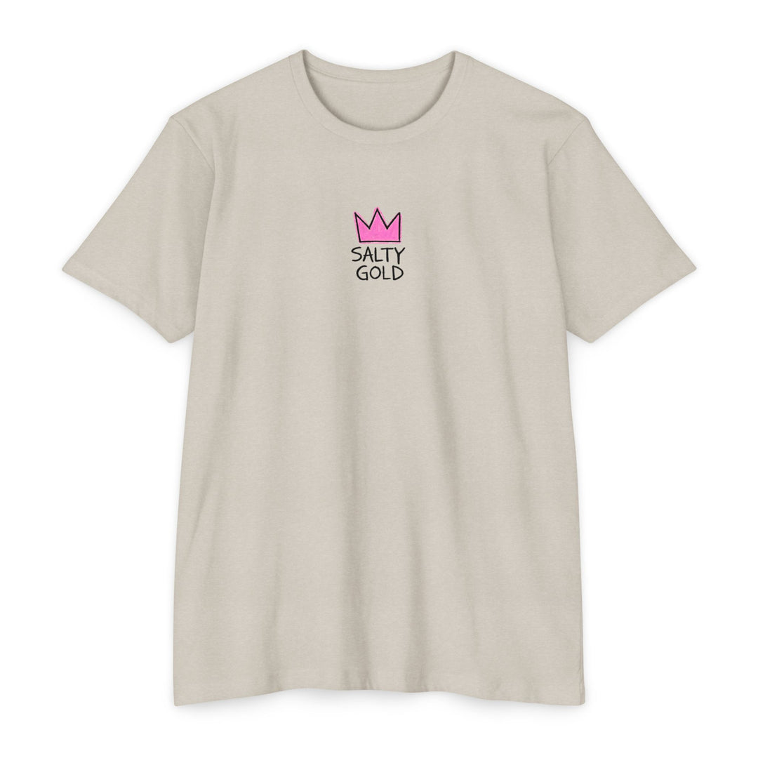Salty Gold Pink Crown Tee