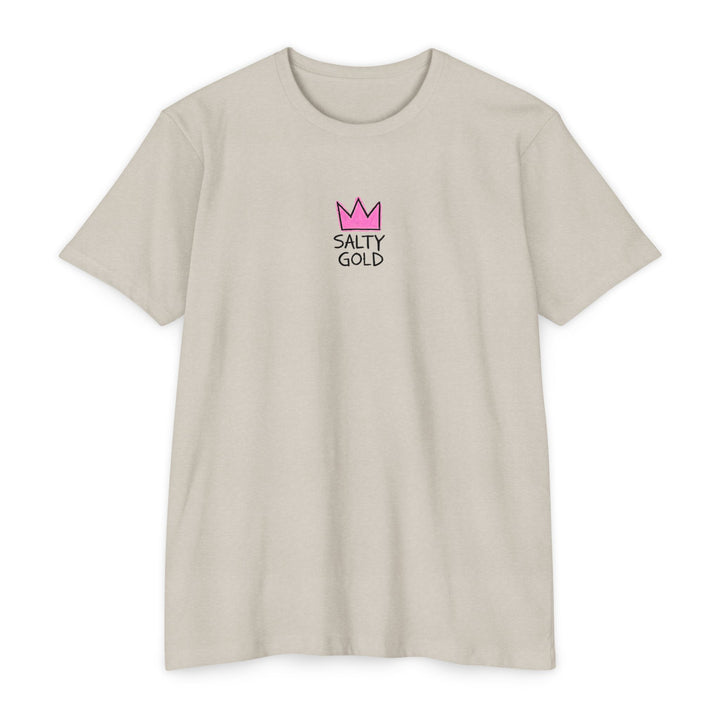 Salty Gold Pink Crown Tee