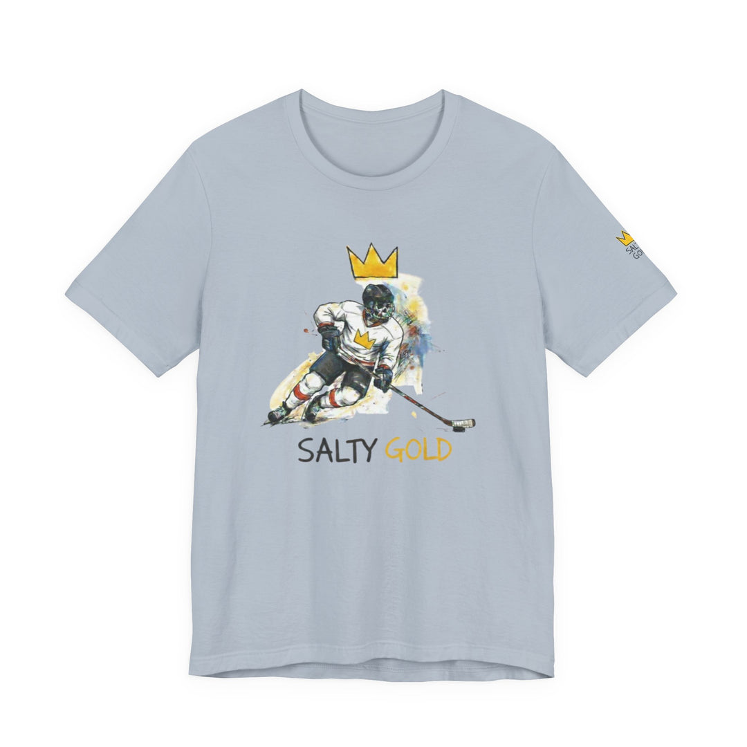 SALTY GOLD // SKELETON HOCKEY TEE