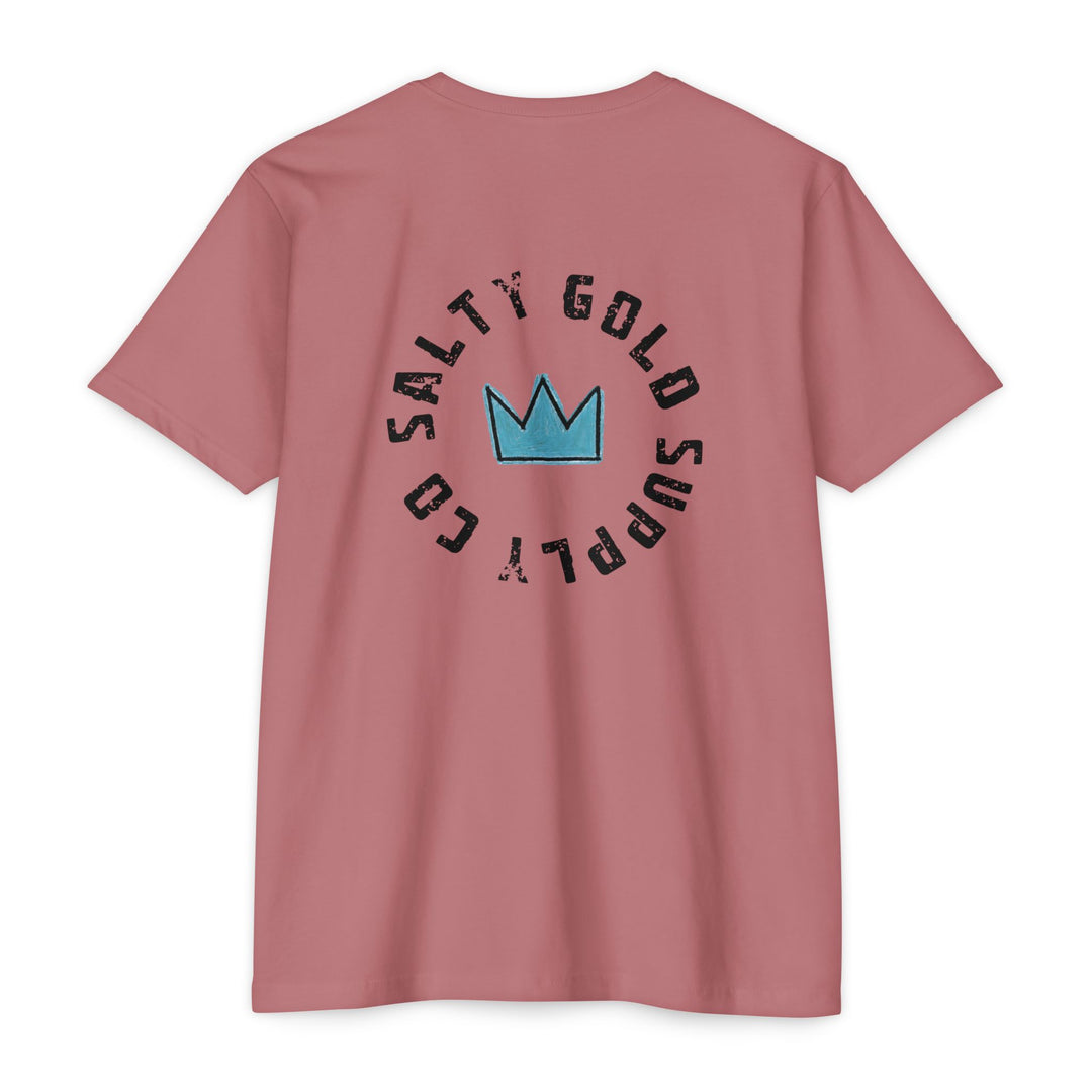 Salty Gold Crown T-Shirt — Vintage Logo Tee