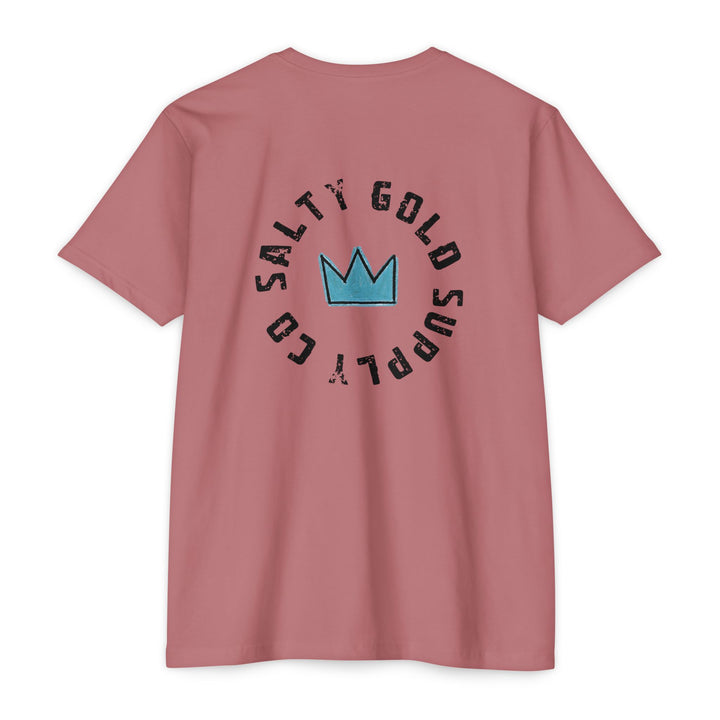 Salty Gold Crown T-Shirt — Vintage Logo Tee