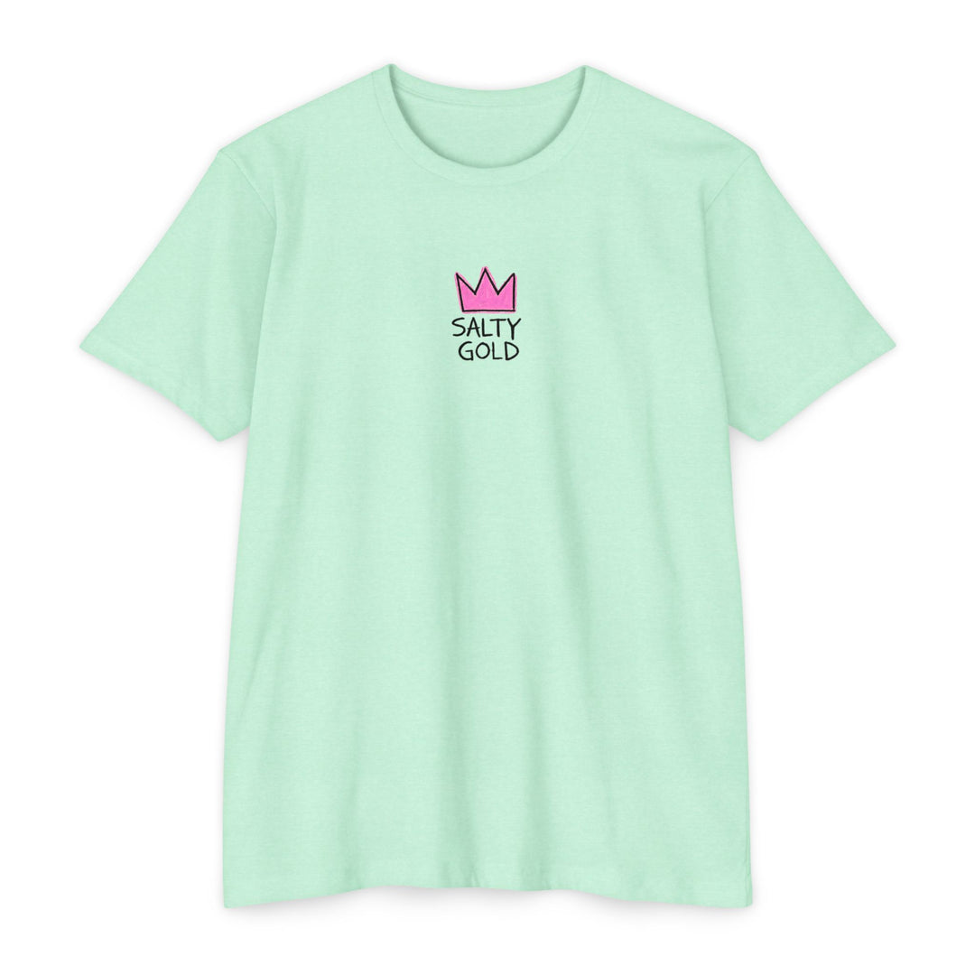 Salty Gold Pink Crown Tee