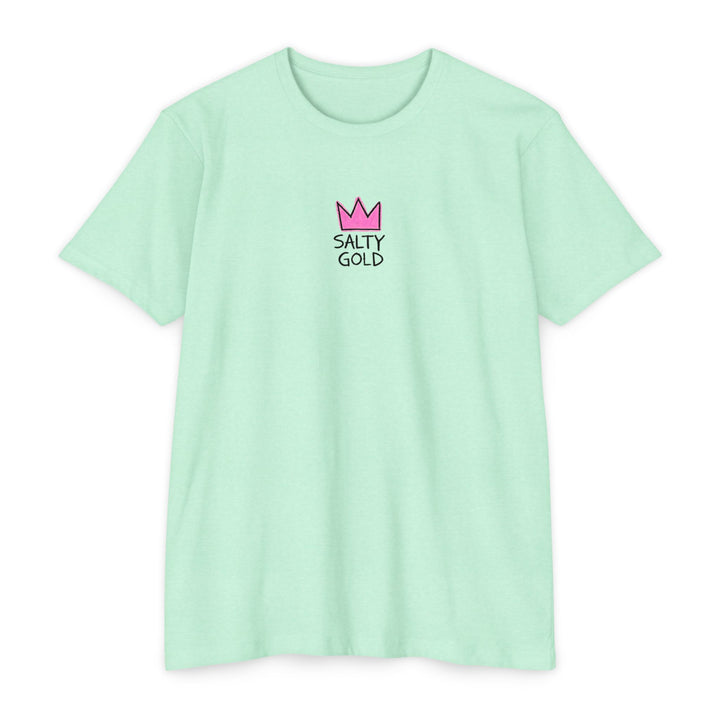 Salty Gold Pink Crown Tee