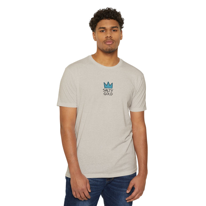 Salty Gold Crown T-Shirt — Vintage Logo Tee