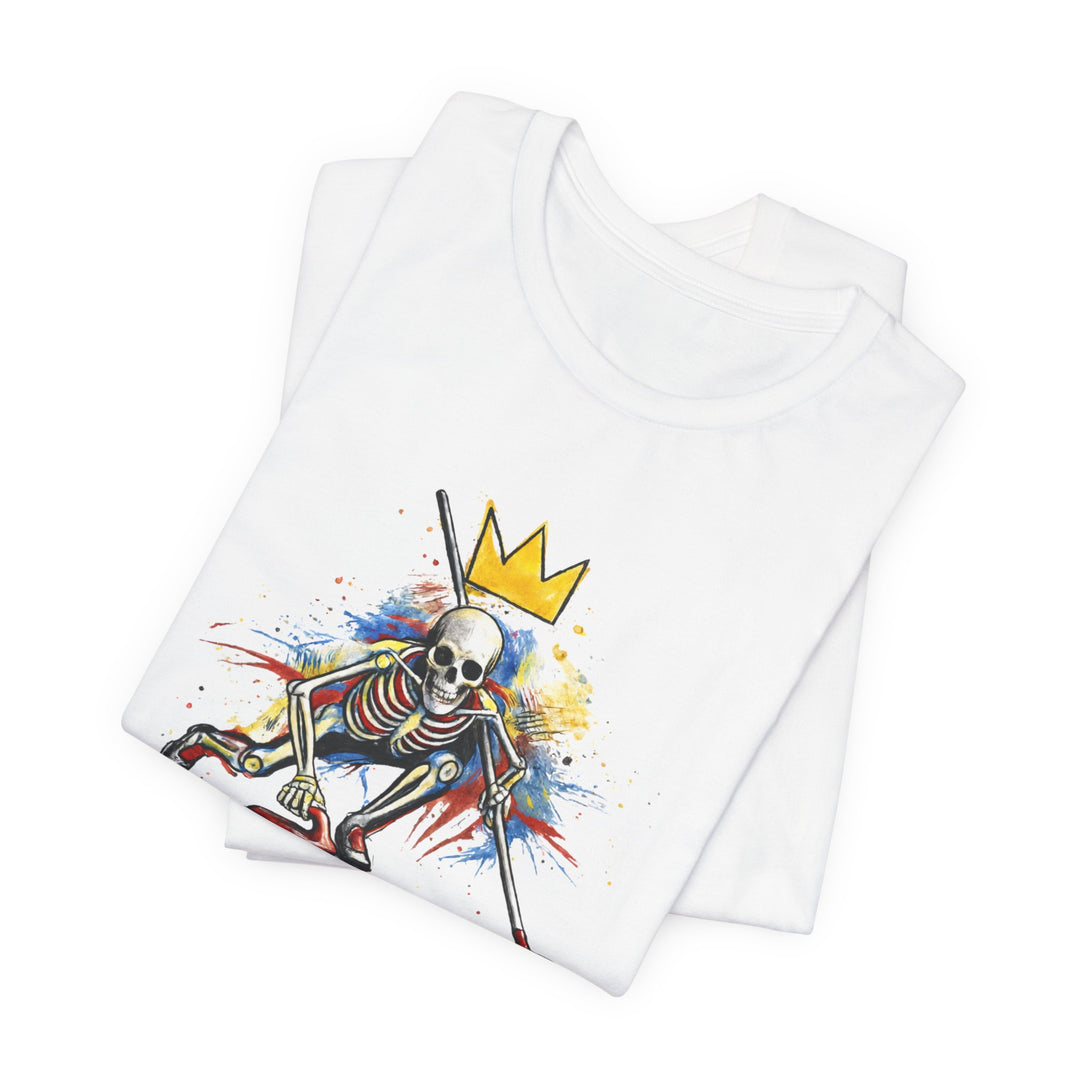 SALTY GOLD // SKELETON CURLING SWEEP TEE