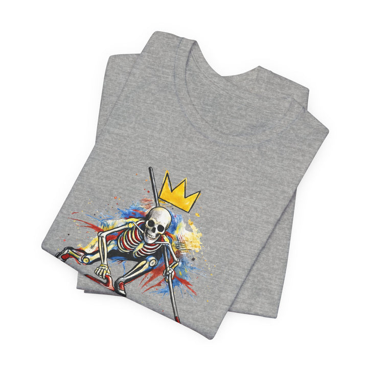 SALTY GOLD // SKELETON CURLING SWEEP TEE
