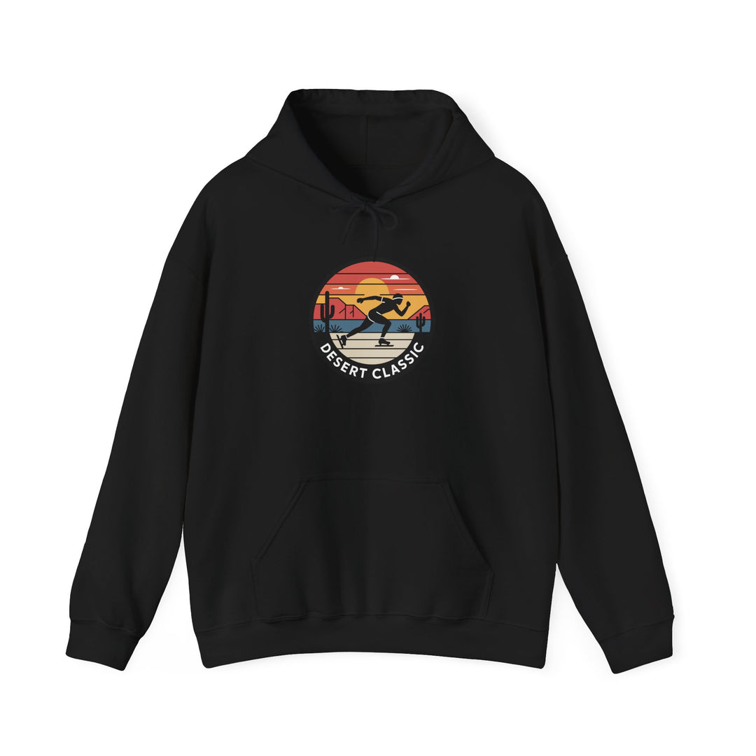 Speed Skating Desert Classic Hoodie - Salt Lake City Utah - Printify | Salty Gold Supply Co.