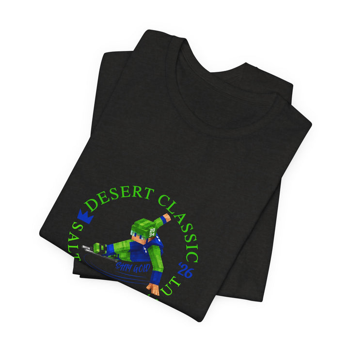 Desert Classic Block Character Tee (Blue Lettering)