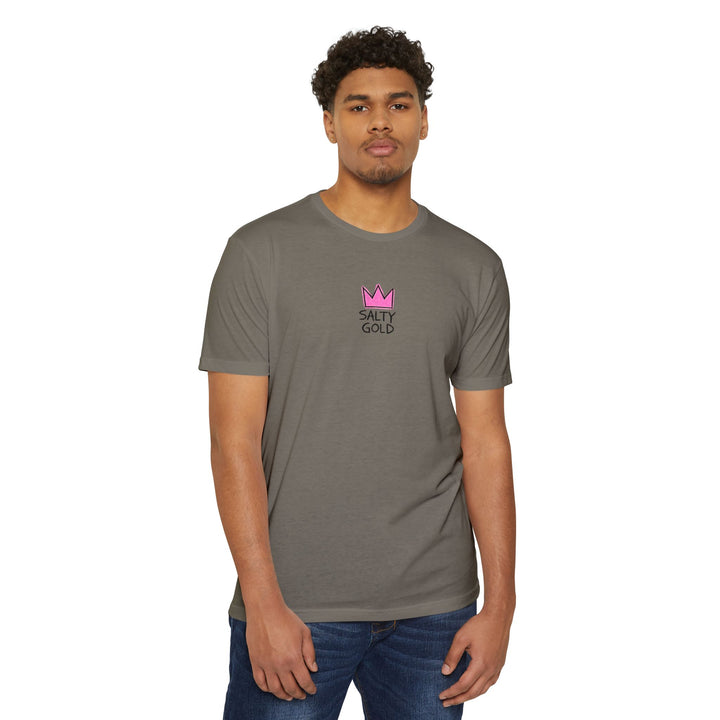 Salty Gold Pink Crown Tee