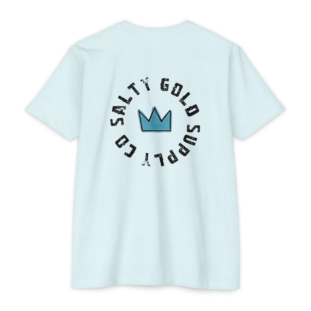 Salty Gold Crown T-Shirt — Vintage Logo Tee