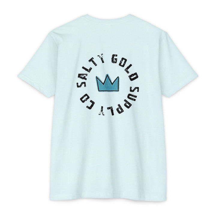Salty Gold Crown T-Shirt — Vintage Logo Tee