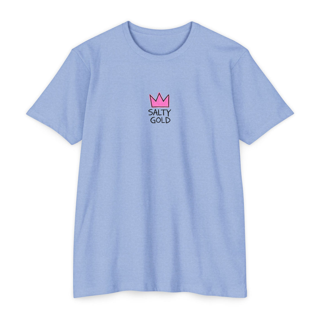 Salty Gold Pink Crown Tee