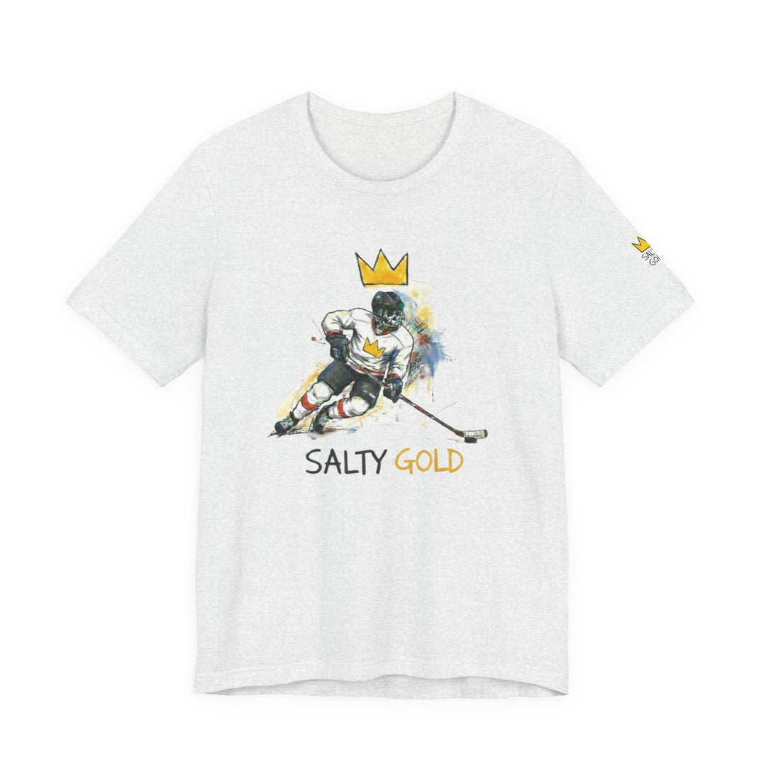 SALTY GOLD // SKELETON HOCKEY TEE