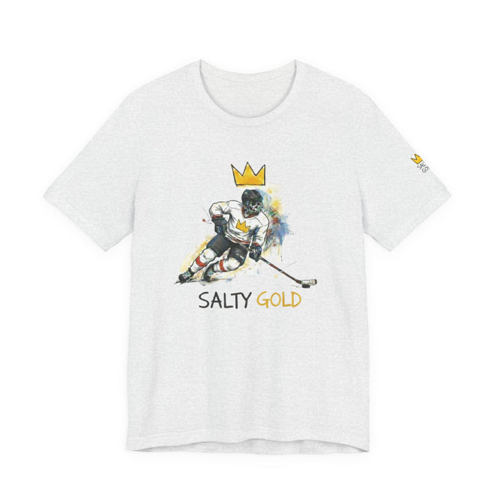 SALTY GOLD // SKELETON HOCKEY TEE