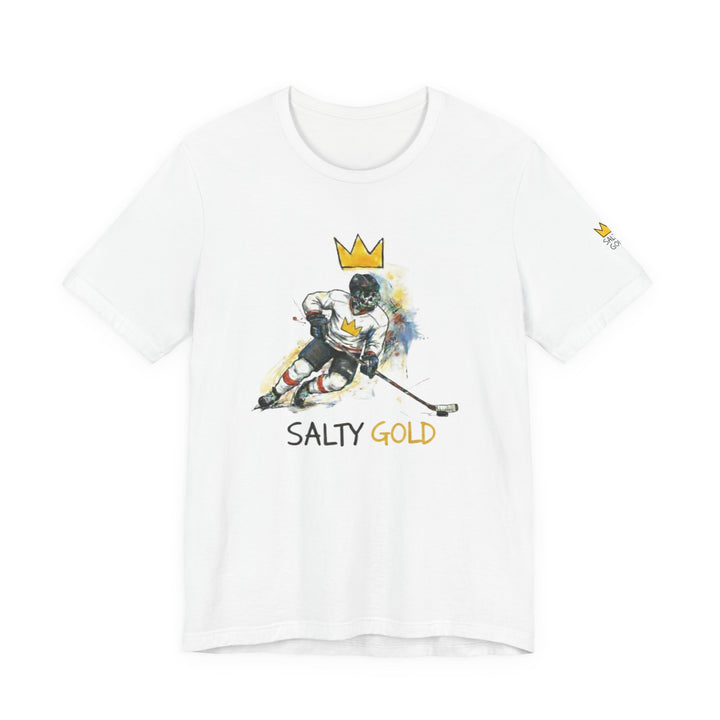 SALTY GOLD // SKELETON HOCKEY TEE