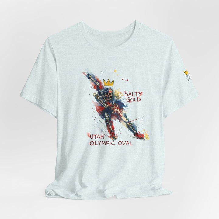 SALTY GOLD // LONG TRACK SKELETON TEE