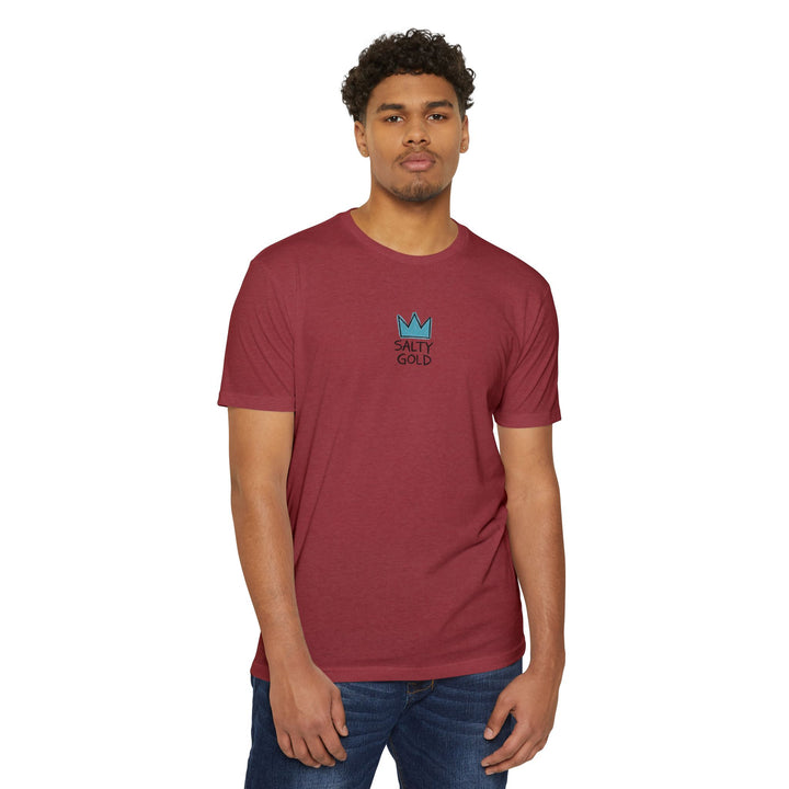 Salty Gold Crown T-Shirt — Vintage Logo Tee