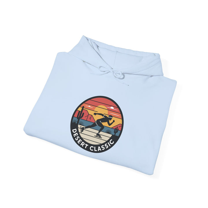 Speed Skating Desert Classic Hoodie - Salt Lake City Utah - Printify | Salty Gold Supply Co.