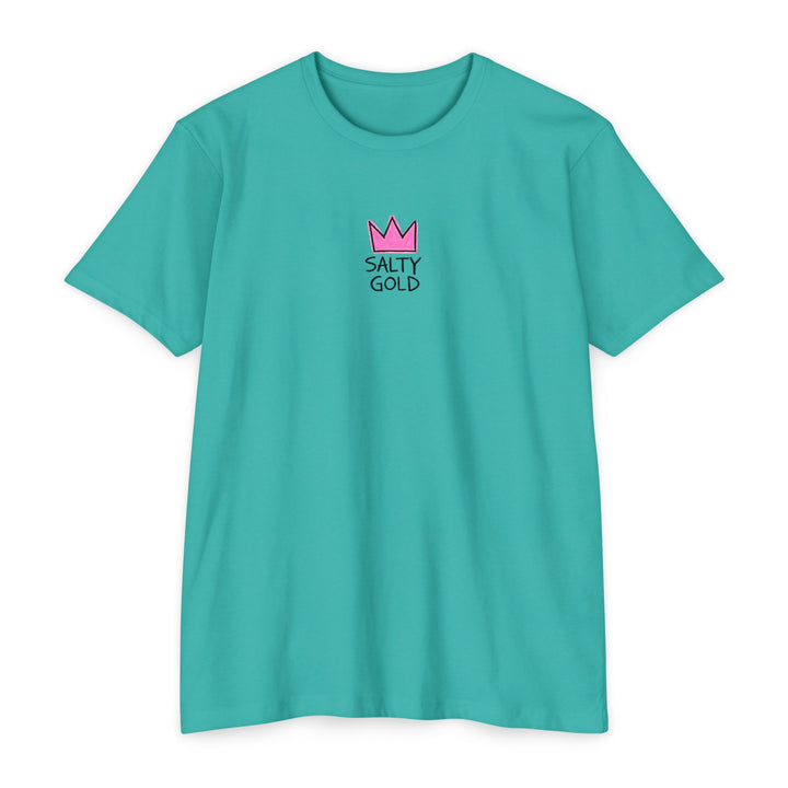 Salty Gold Pink Crown Tee