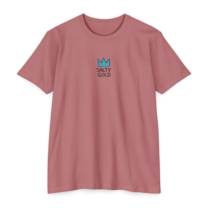 Salty Gold Crown T-Shirt — Vintage Logo Tee