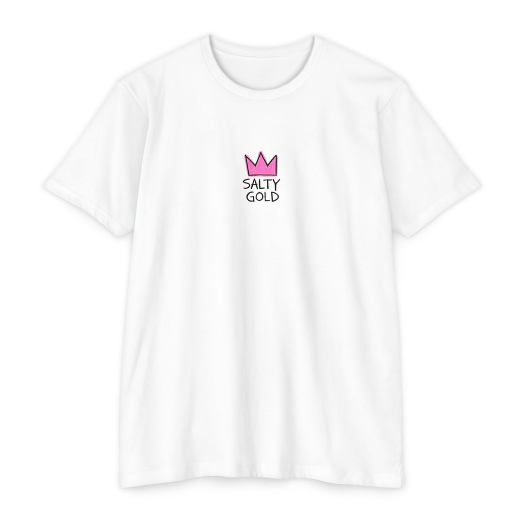 Salty Gold Pink Crown Tee