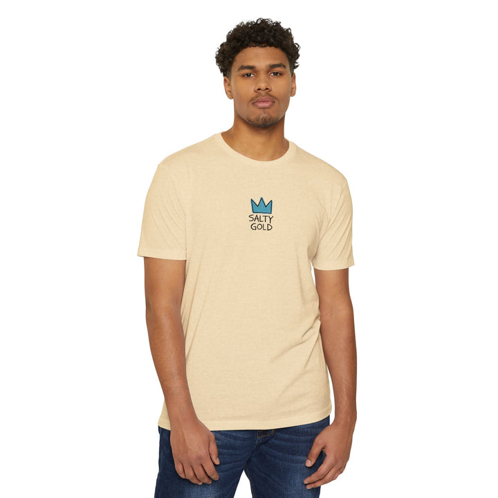 Salty Gold Crown T-Shirt — Vintage Logo Tee