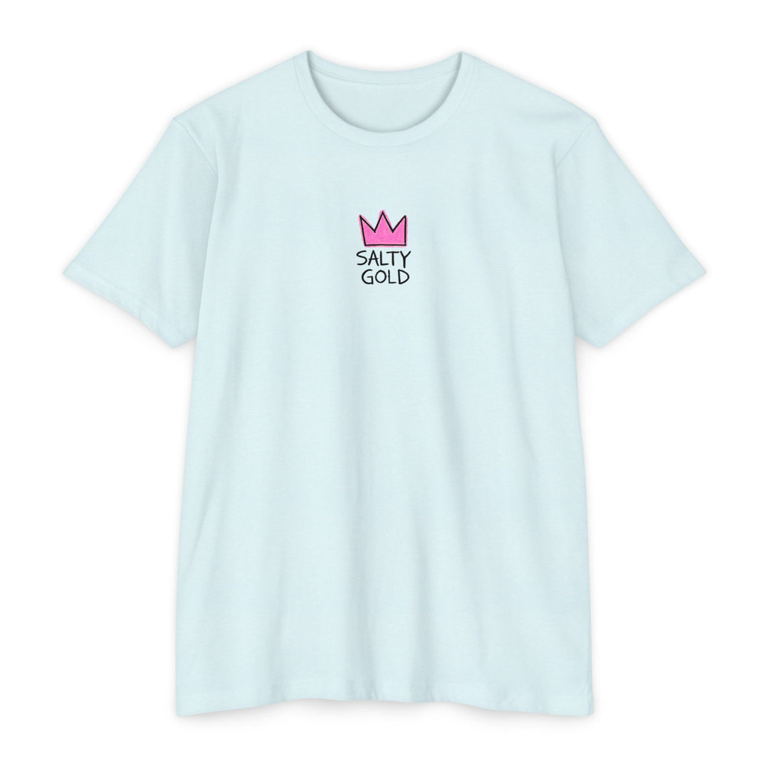 Salty Gold Pink Crown Tee
