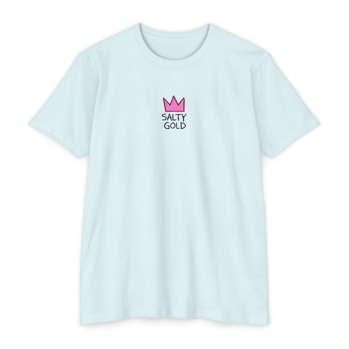 Salty Gold Pink Crown Tee