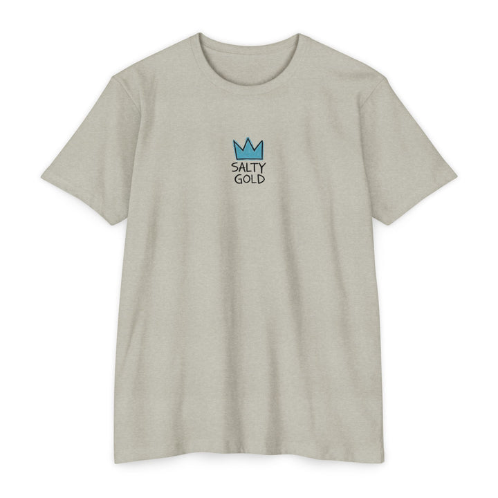 Salty Gold Crown T-Shirt — Vintage Logo Tee