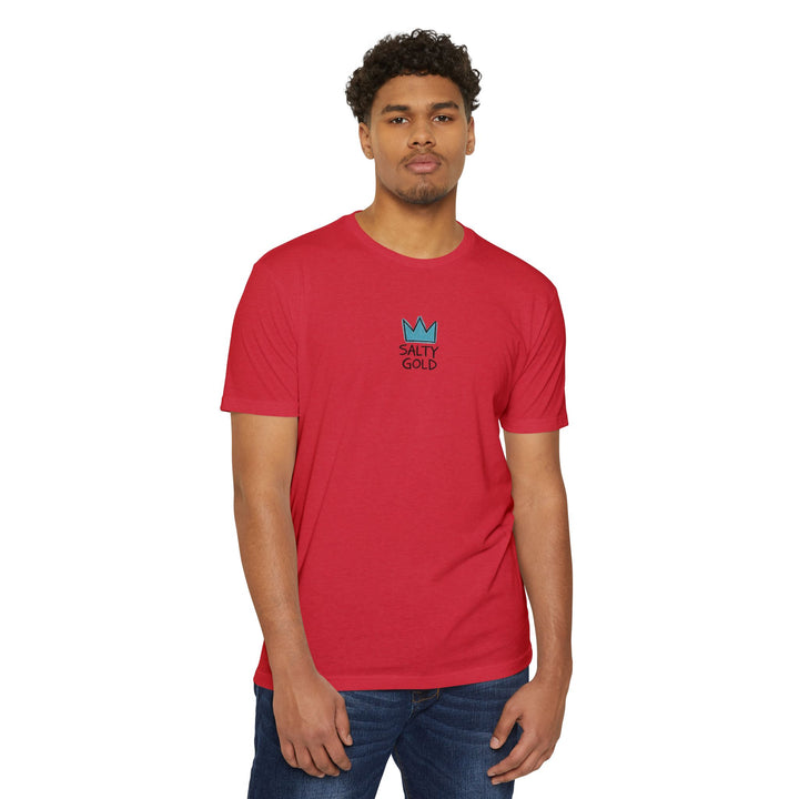 Salty Gold Crown T-Shirt — Vintage Logo Tee