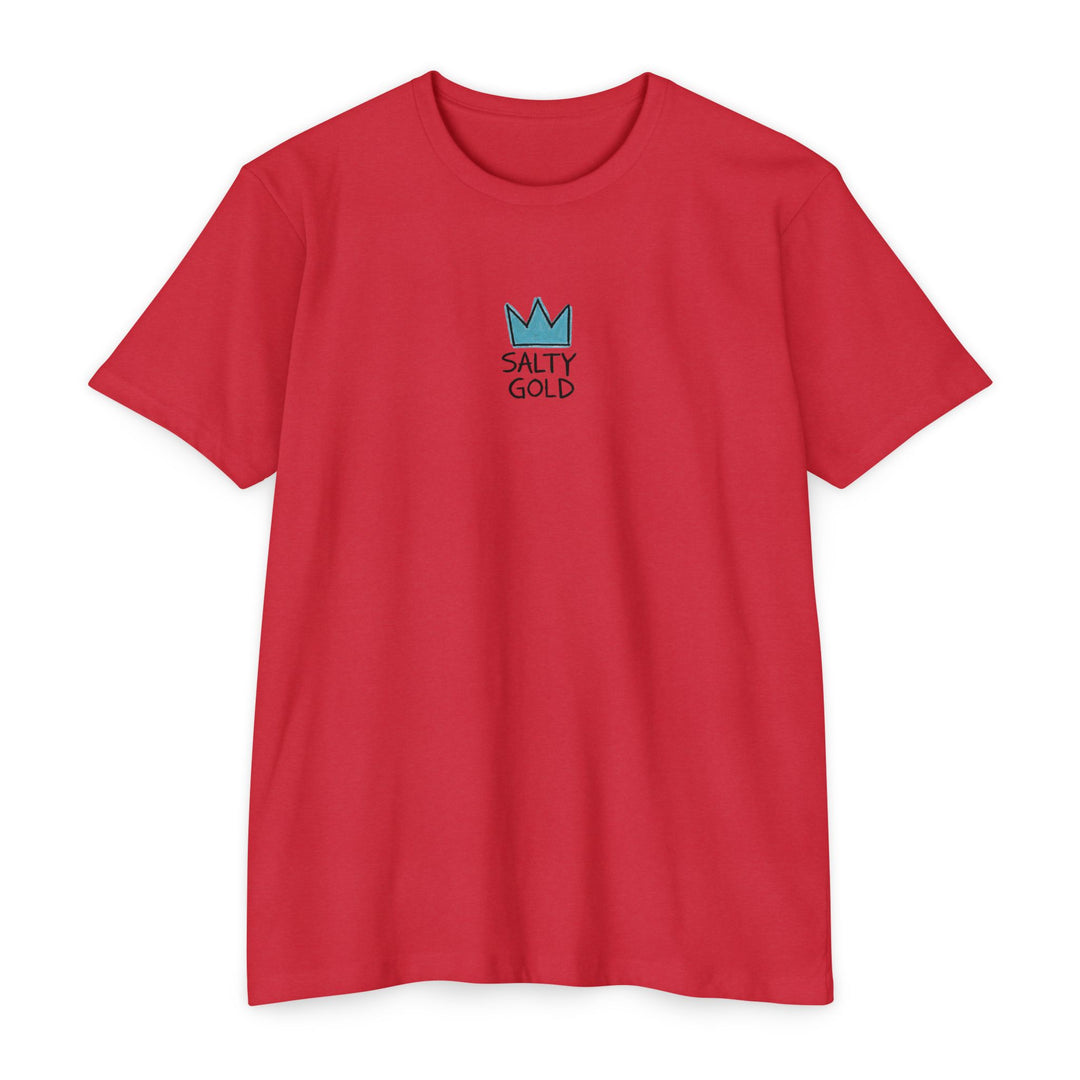 Salty Gold Crown T-Shirt — Vintage Logo Tee