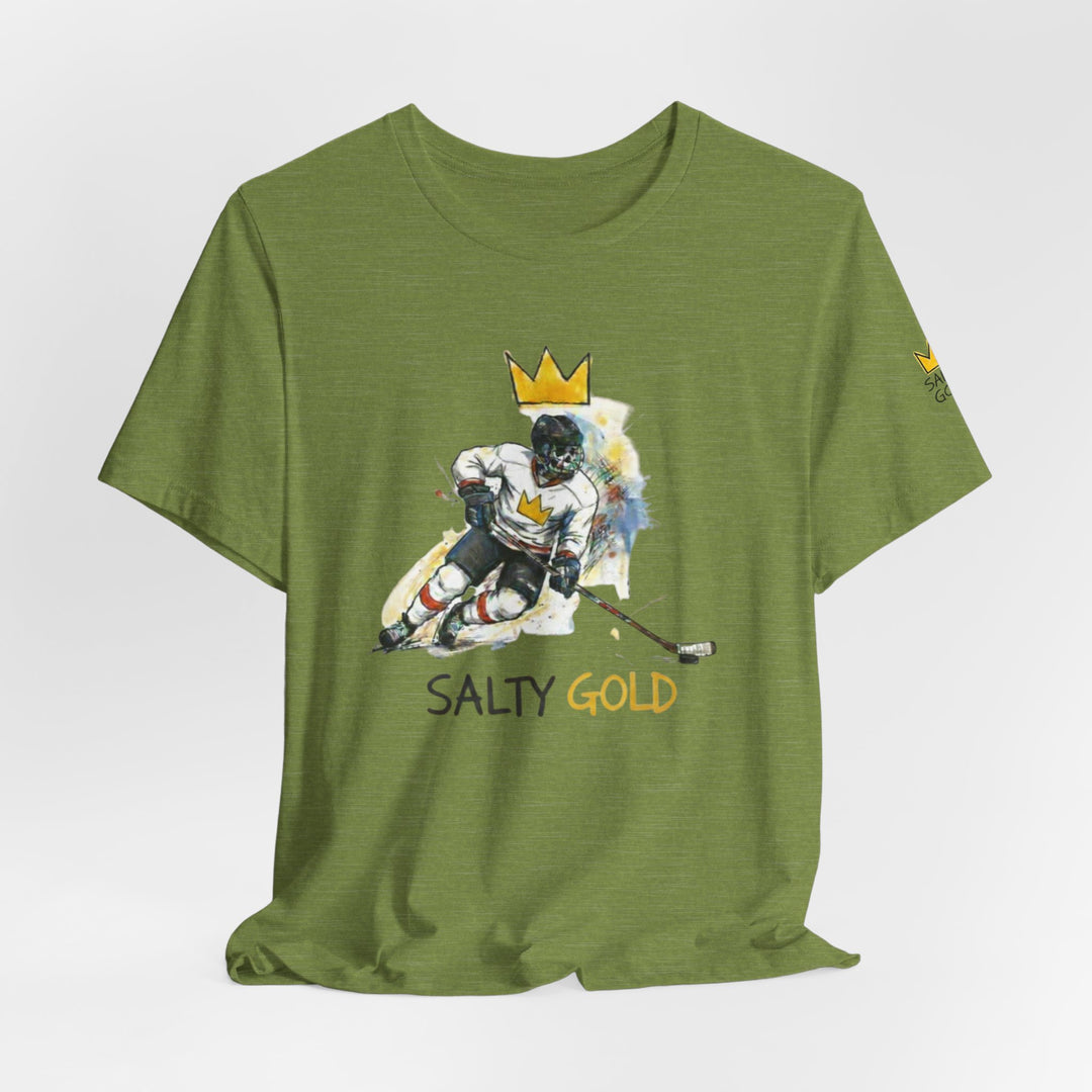 SALTY GOLD // SKELETON HOCKEY TEE