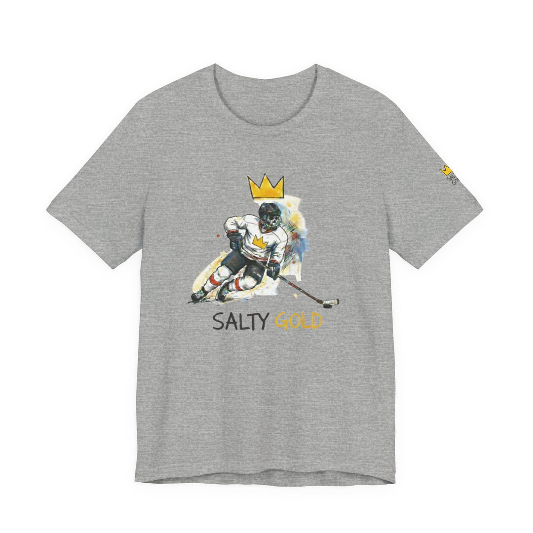 SALTY GOLD // SKELETON HOCKEY TEE
