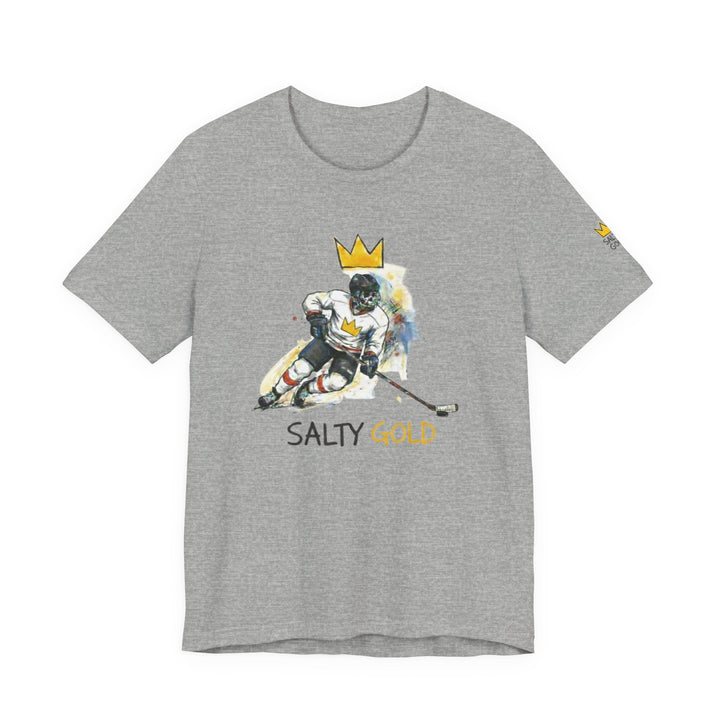SALTY GOLD // SKELETON HOCKEY TEE