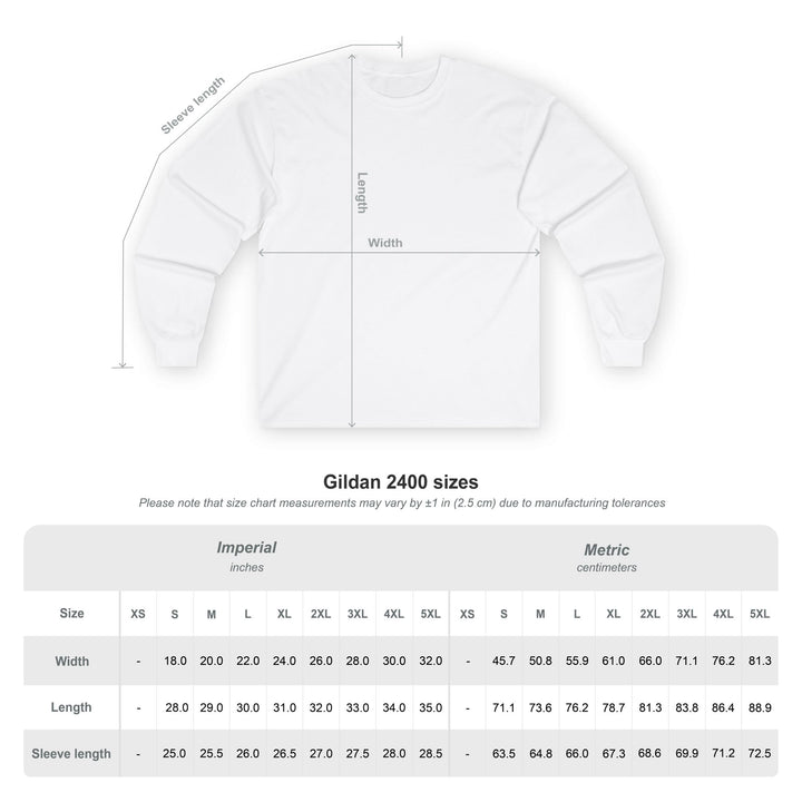Desert Classic Long Sleeve Tee, Unisex Cotton Tee, Outdoor Adventure Shirt, Running Event Apparel, Gift for Athletes - Printify | Salty Gold Supply Co.