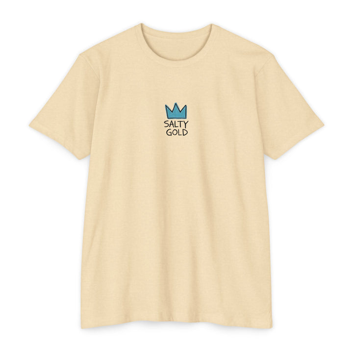 Salty Gold Crown T-Shirt — Vintage Logo Tee