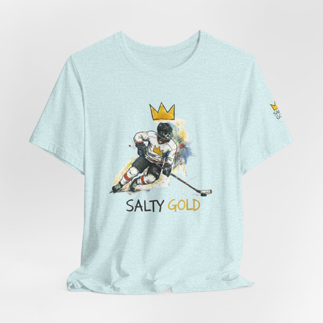 SALTY GOLD // SKELETON HOCKEY TEE