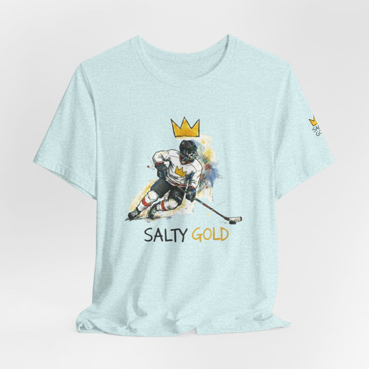 SALTY GOLD // SKELETON HOCKEY TEE