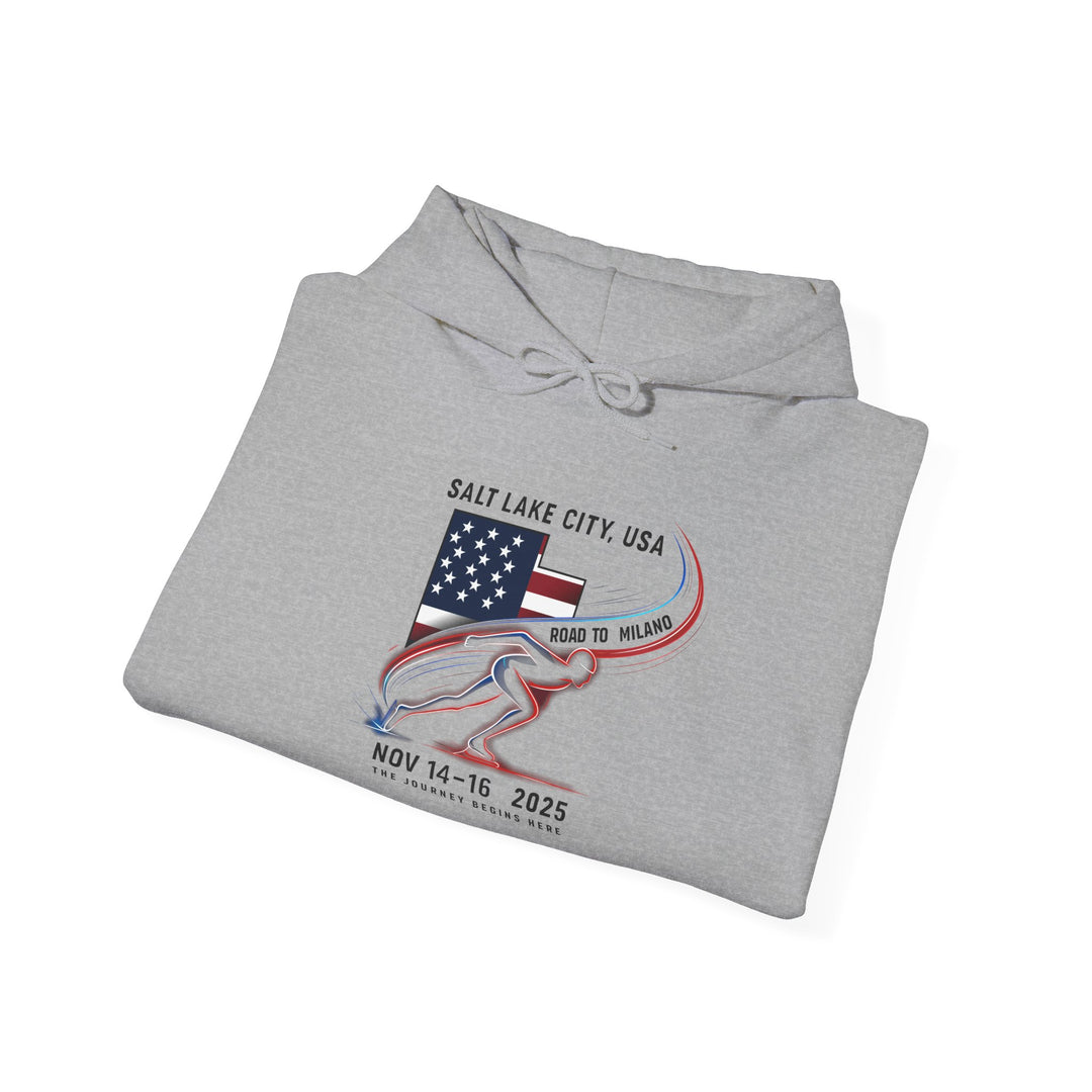 Salt Lake City 2025 Hoodie - Printify | Salty Gold Supply Co.