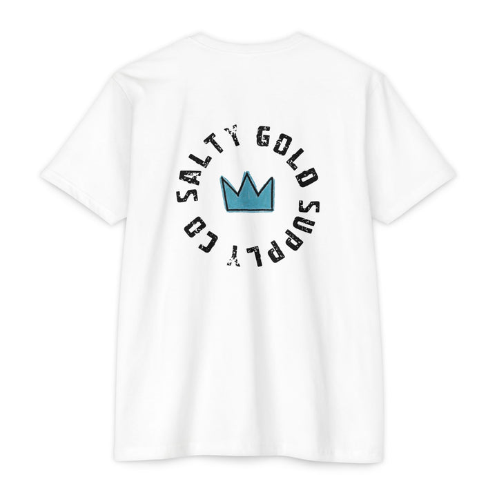 Salty Gold Crown T-Shirt — Vintage Logo Tee