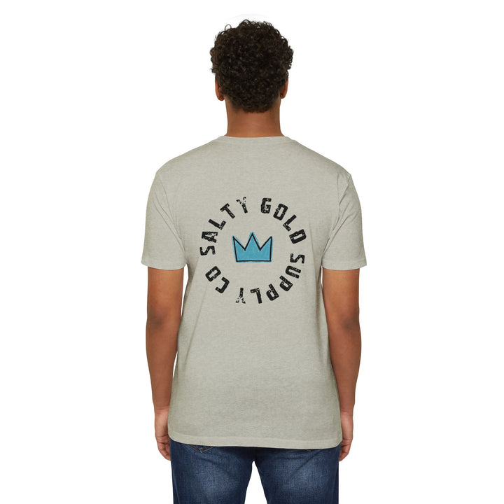 Salty Gold Crown T-Shirt — Vintage Logo Tee