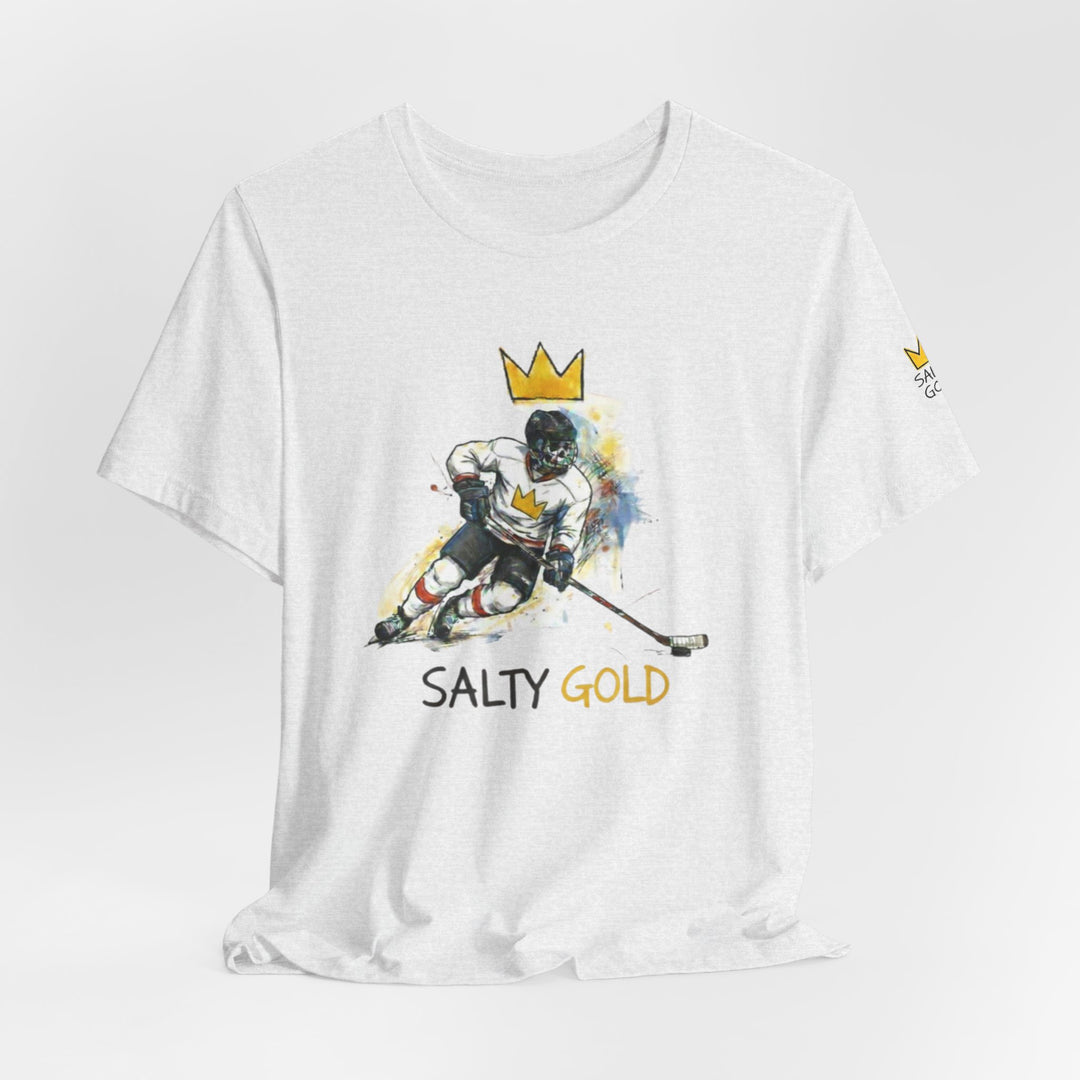 SALTY GOLD // SKELETON HOCKEY TEE